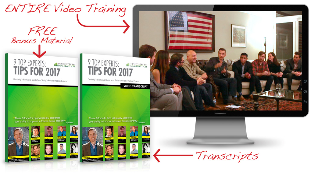 9 top experts in Dentistry…[video training]