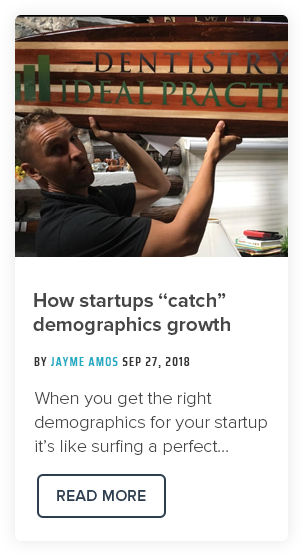how startups catch demographics growth